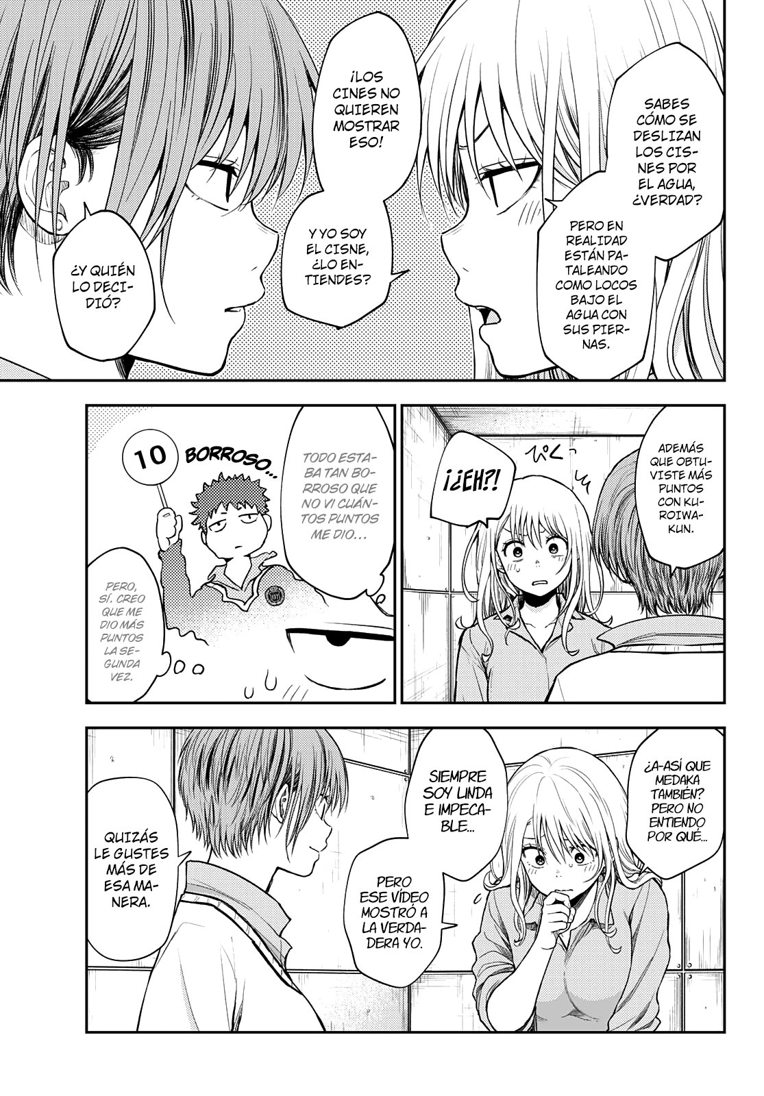 Kuroiwa Medaka Ni Watashi No Kawaii Ga Tsuujinai Capitulo 62: Mi primera vez con ese tipo. página 4