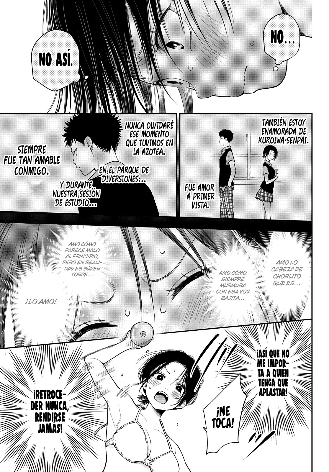 Kuroiwa Medaka Ni Watashi No Kawaii Ga Tsuujinai Capitulo 64: Ese tipo y la pelea de trajes de baño. página 11
