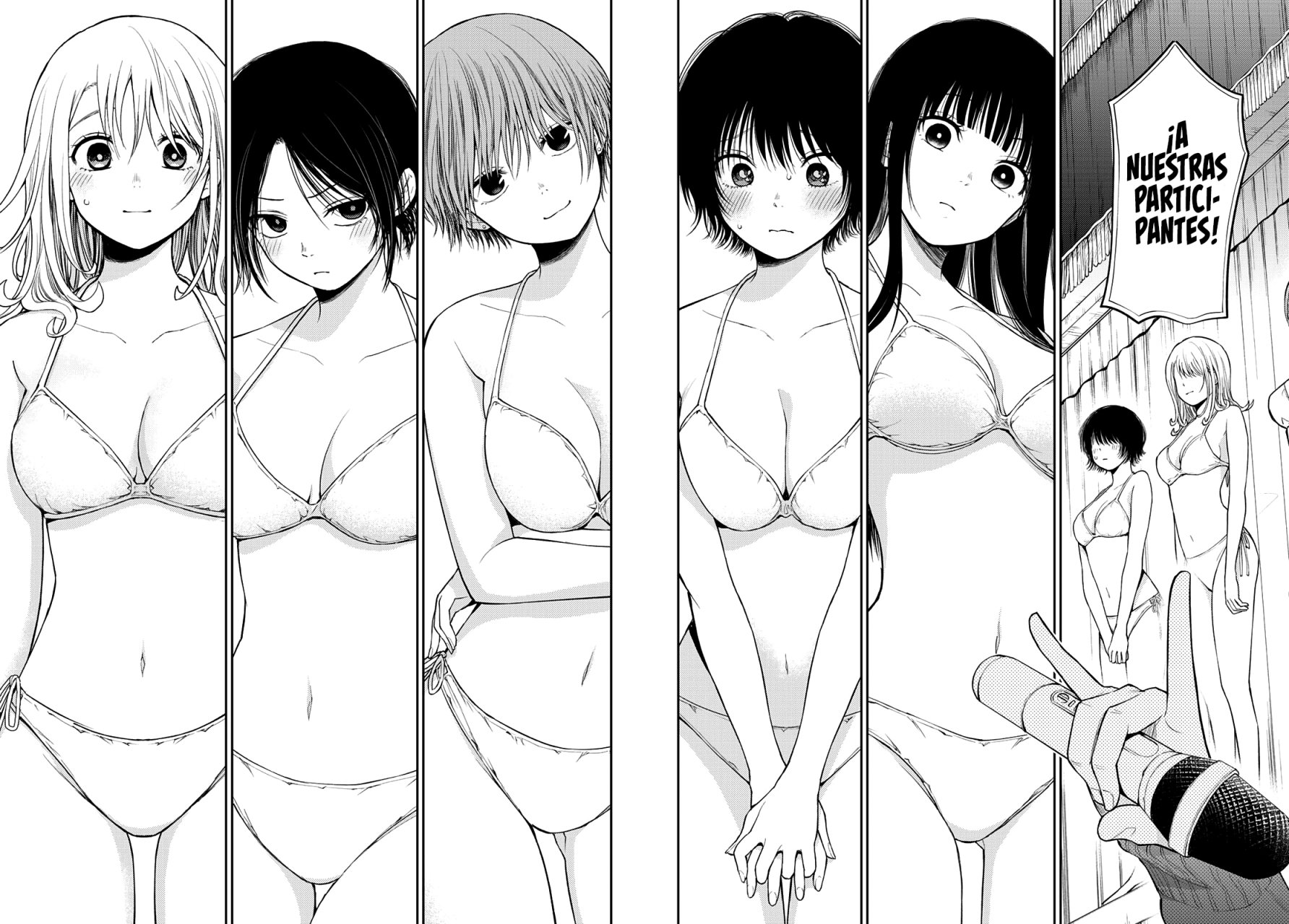 Kuroiwa Medaka Ni Watashi No Kawaii Ga Tsuujinai Capitulo 64: Ese tipo y la pelea de trajes de baño. página 3