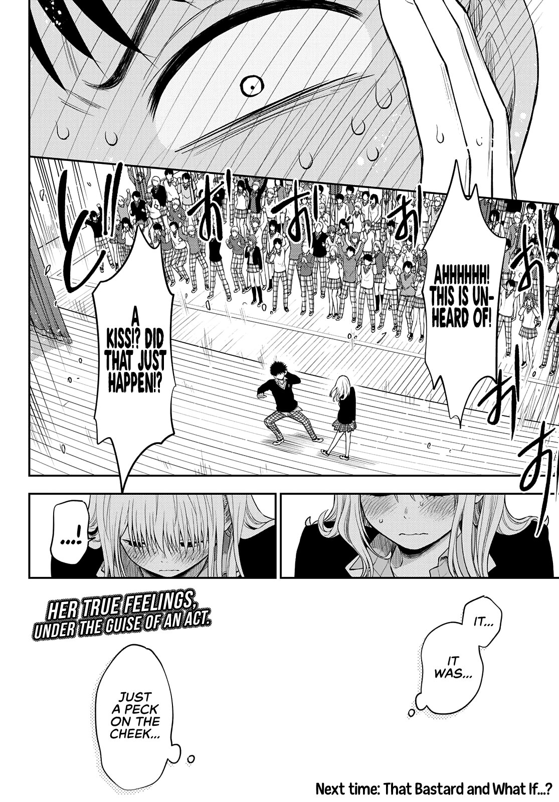 Kuroiwa Medaka Ni Watashi No Kawaii Ga Tsuujinai Capitulo 66: Ese tipo y la confesión. página 14