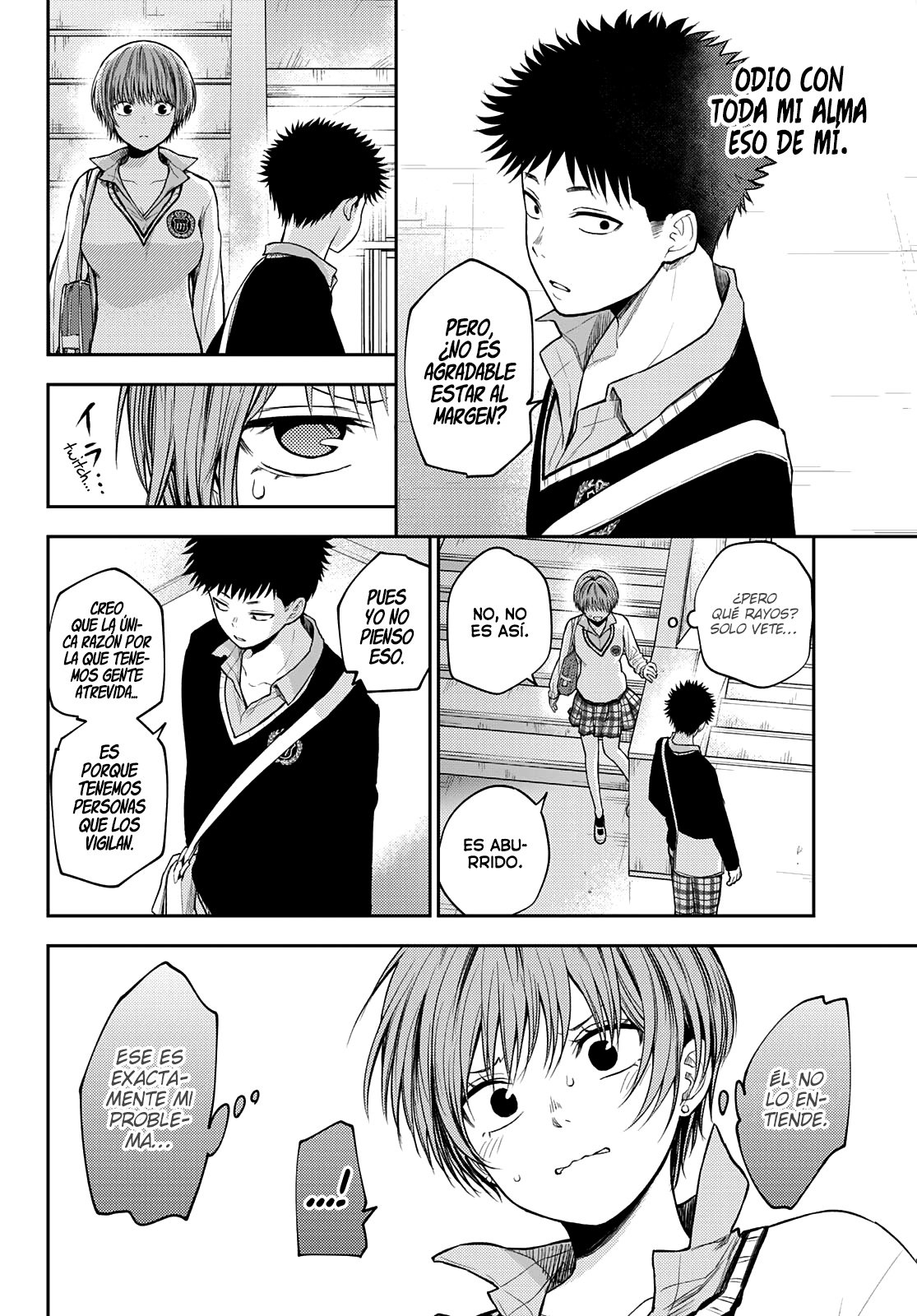 Kuroiwa Medaka Ni Watashi No Kawaii Ga Tsuujinai Capitulo 68: Ese tipo y los verdaderos sentimientos de ella. página 9