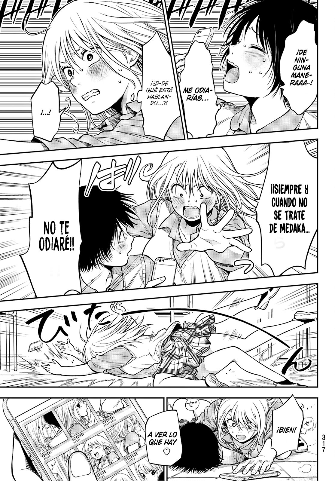 Kuroiwa Medaka Ni Watashi No Kawaii Ga Tsuujinai Capitulo 7: La chica y la espera. página 10
