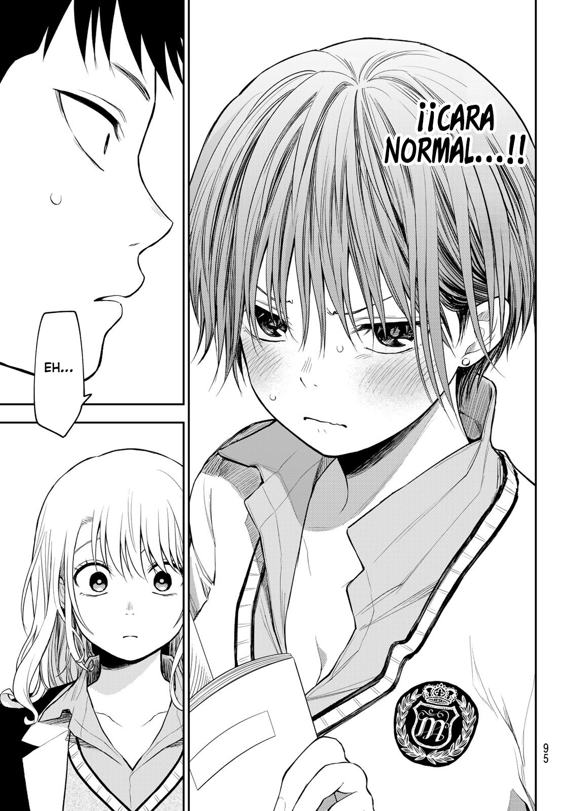 Kuroiwa Medaka Ni Watashi No Kawaii Ga Tsuujinai Capitulo 70: Ese tipo y el aguante. página 14