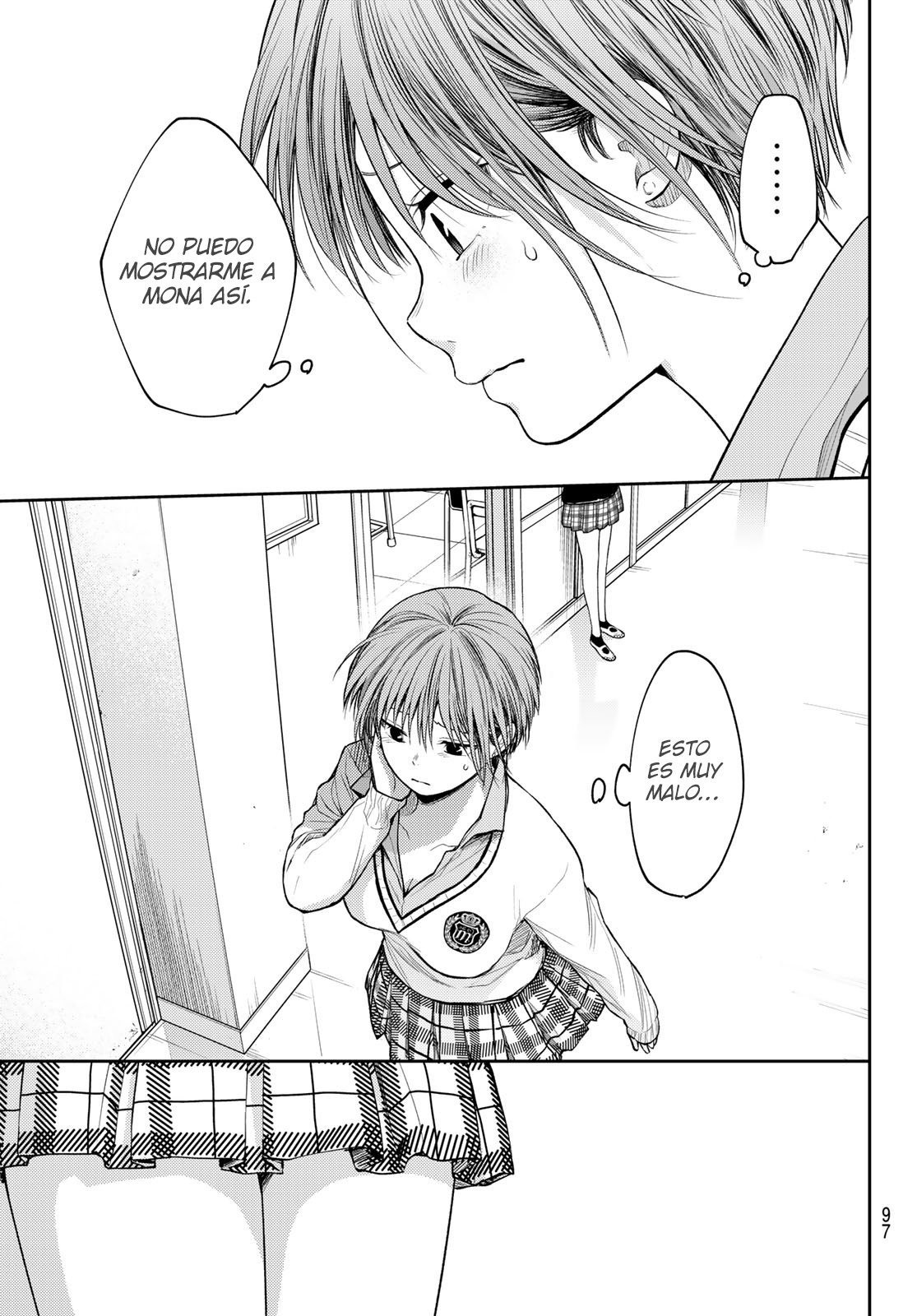 Kuroiwa Medaka Ni Watashi No Kawaii Ga Tsuujinai Capitulo 70: Ese tipo y el aguante. página 16