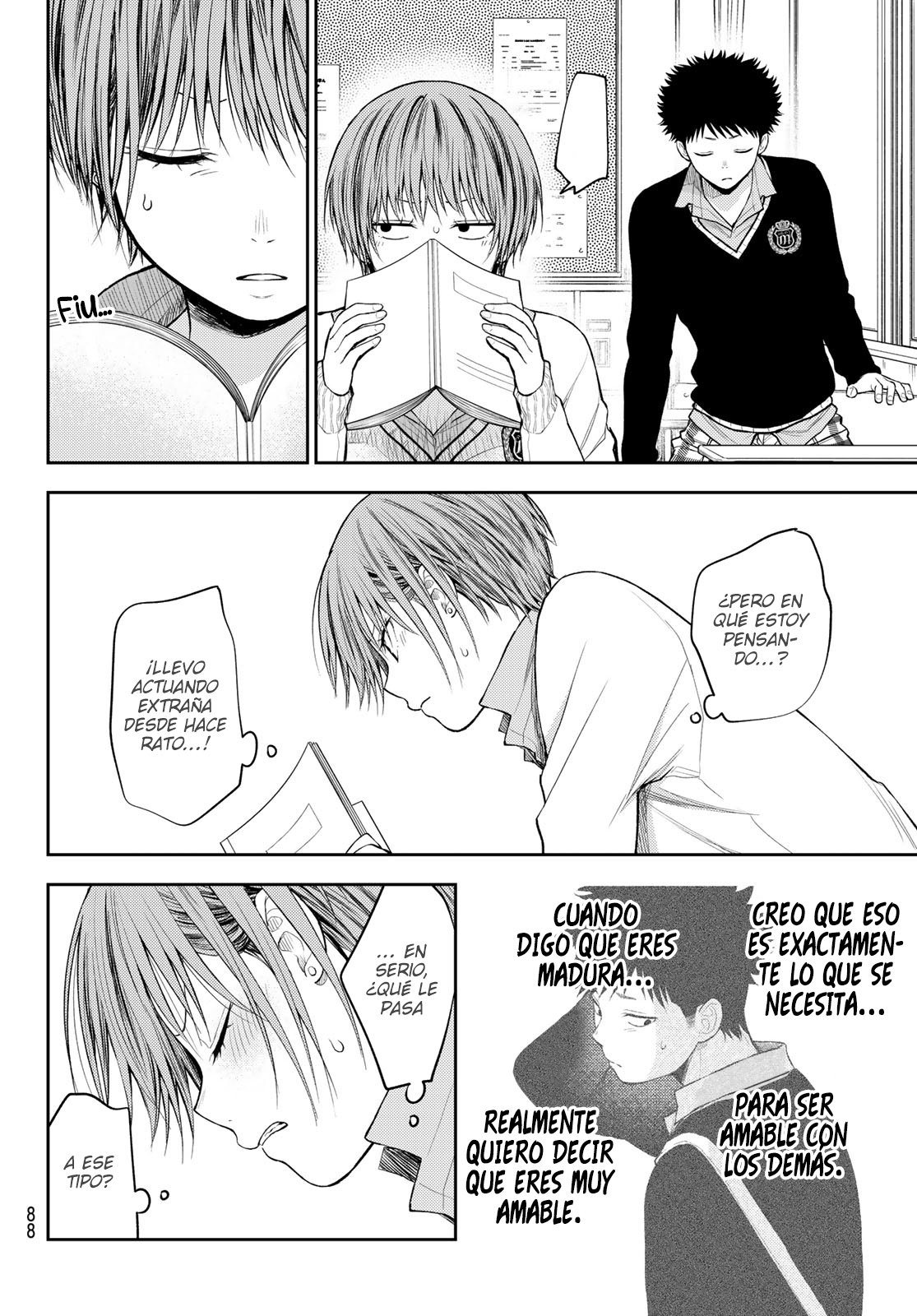Kuroiwa Medaka Ni Watashi No Kawaii Ga Tsuujinai Capitulo 70: Ese tipo y el aguante. página 7