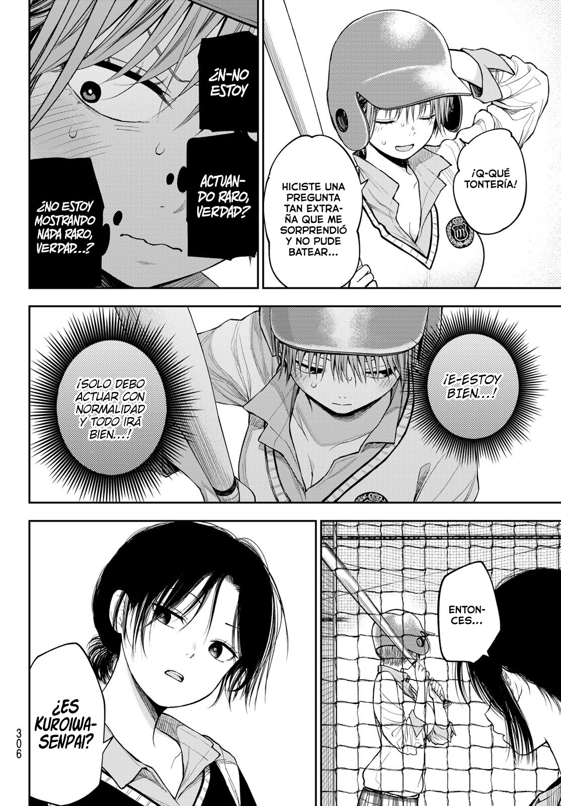 Kuroiwa Medaka Ni Watashi No Kawaii Ga Tsuujinai Capitulo 71: Bateando con esa chica. página 11