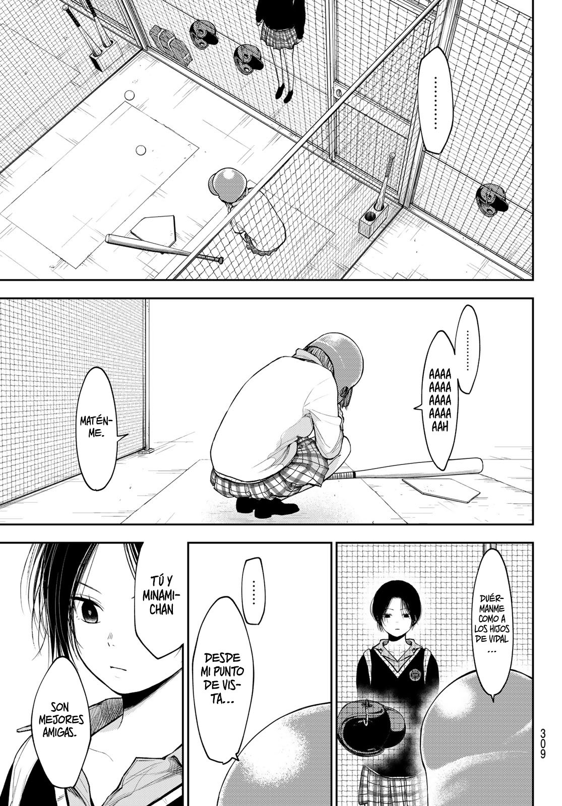 Kuroiwa Medaka Ni Watashi No Kawaii Ga Tsuujinai Capitulo 71: Bateando con esa chica. página 14