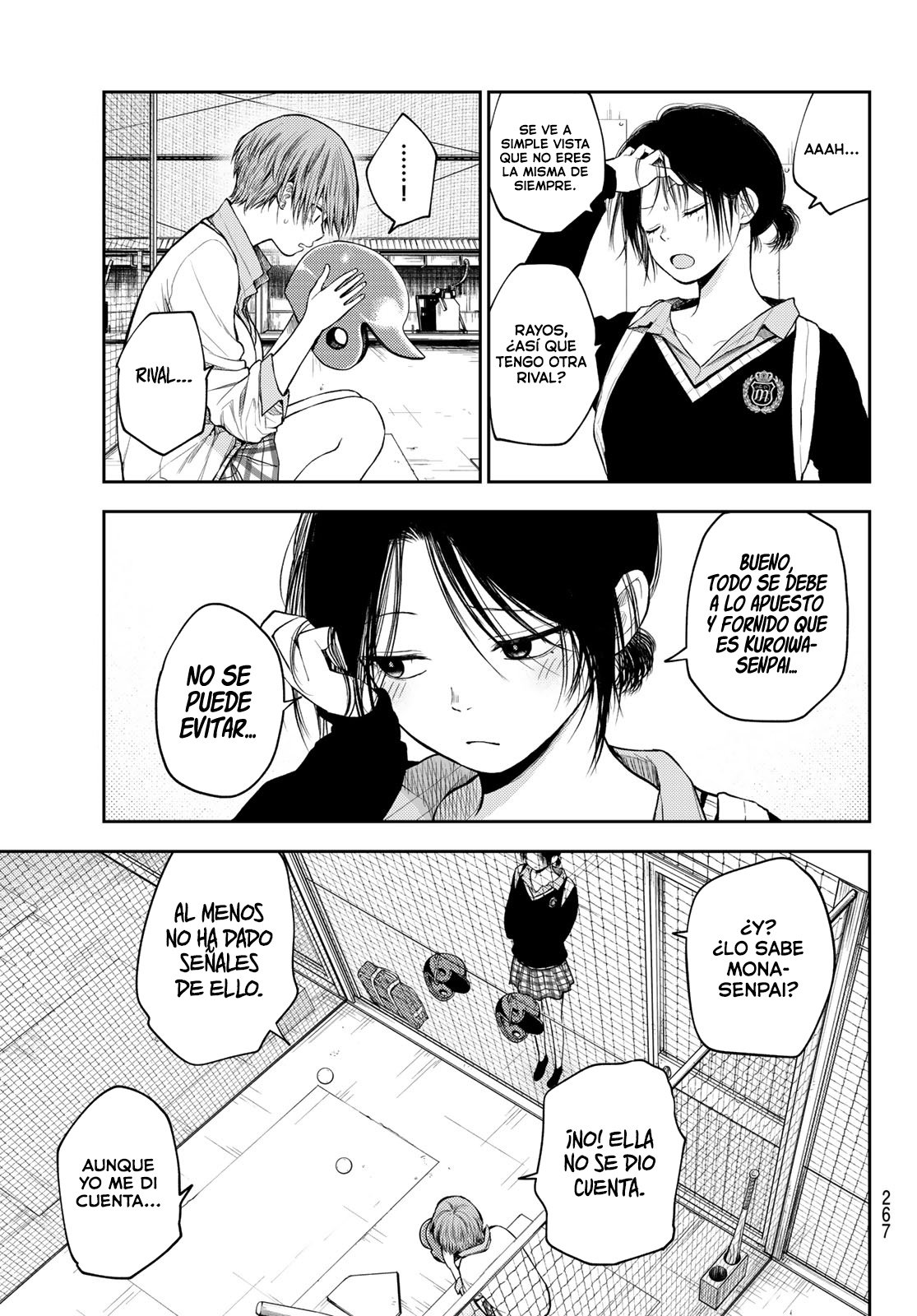 Kuroiwa Medaka Ni Watashi No Kawaii Ga Tsuujinai Capitulo 72: Esa chica y su mejor amiga. página 4
