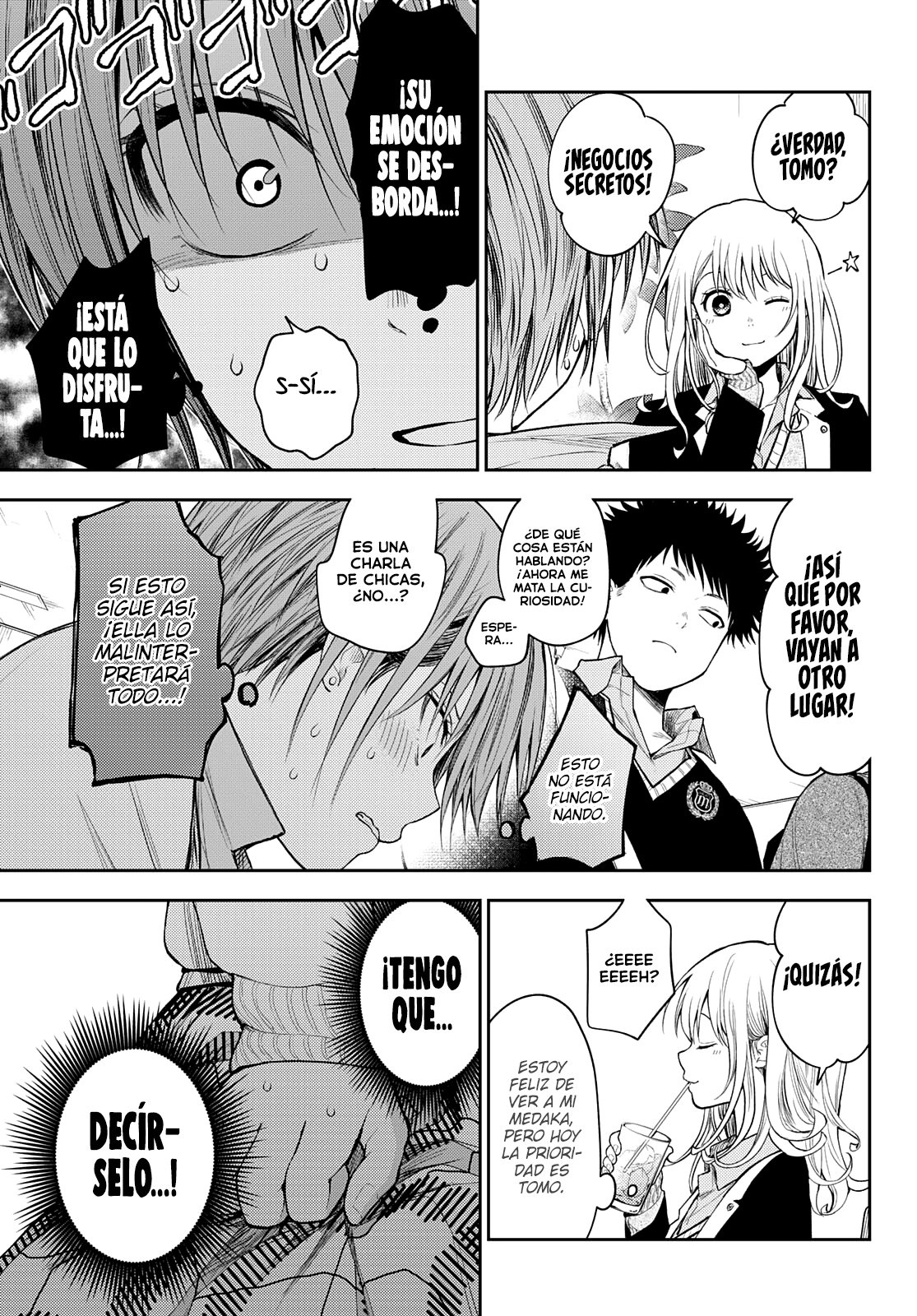 Kuroiwa Medaka Ni Watashi No Kawaii Ga Tsuujinai Capitulo 73: Siendo franca con esa chica. página 13