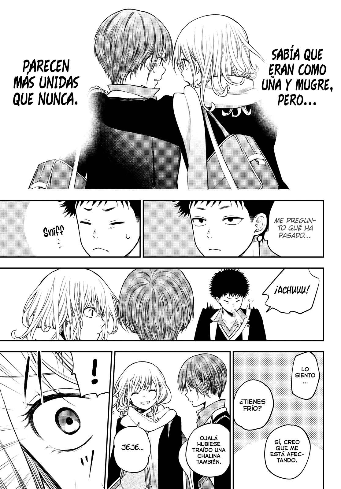Kuroiwa Medaka Ni Watashi No Kawaii Ga Tsuujinai Capitulo 75: Haciendo un trío con ese tipo. página 10