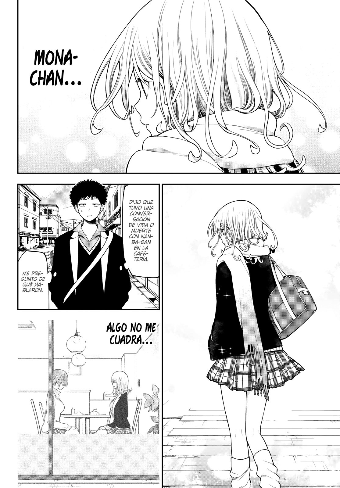 Kuroiwa Medaka Ni Watashi No Kawaii Ga Tsuujinai Capitulo 75: Haciendo un trío con ese tipo. página 3