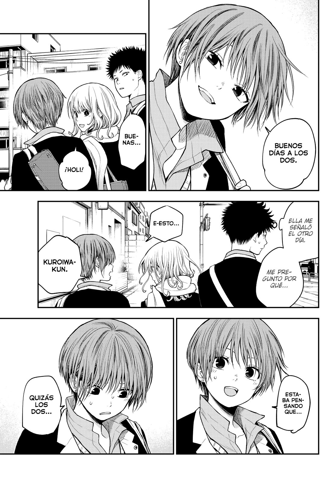 Kuroiwa Medaka Ni Watashi No Kawaii Ga Tsuujinai Capitulo 75: Haciendo un trío con ese tipo. página 8
