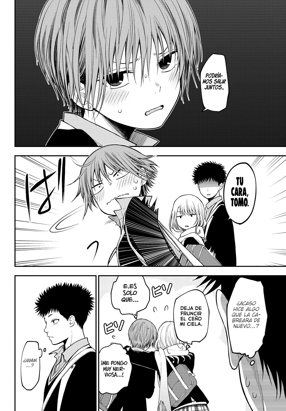 Kuroiwa Medaka Ni Watashi No Kawaii Ga Tsuujinai Capitulo 75: Haciendo un trío con ese tipo. página 9