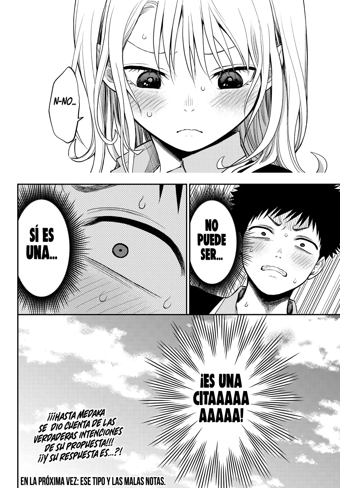 Kuroiwa Medaka Ni Watashi No Kawaii Ga Tsuujinai Capitulo 77: Ese tipo y la invitación. página 15