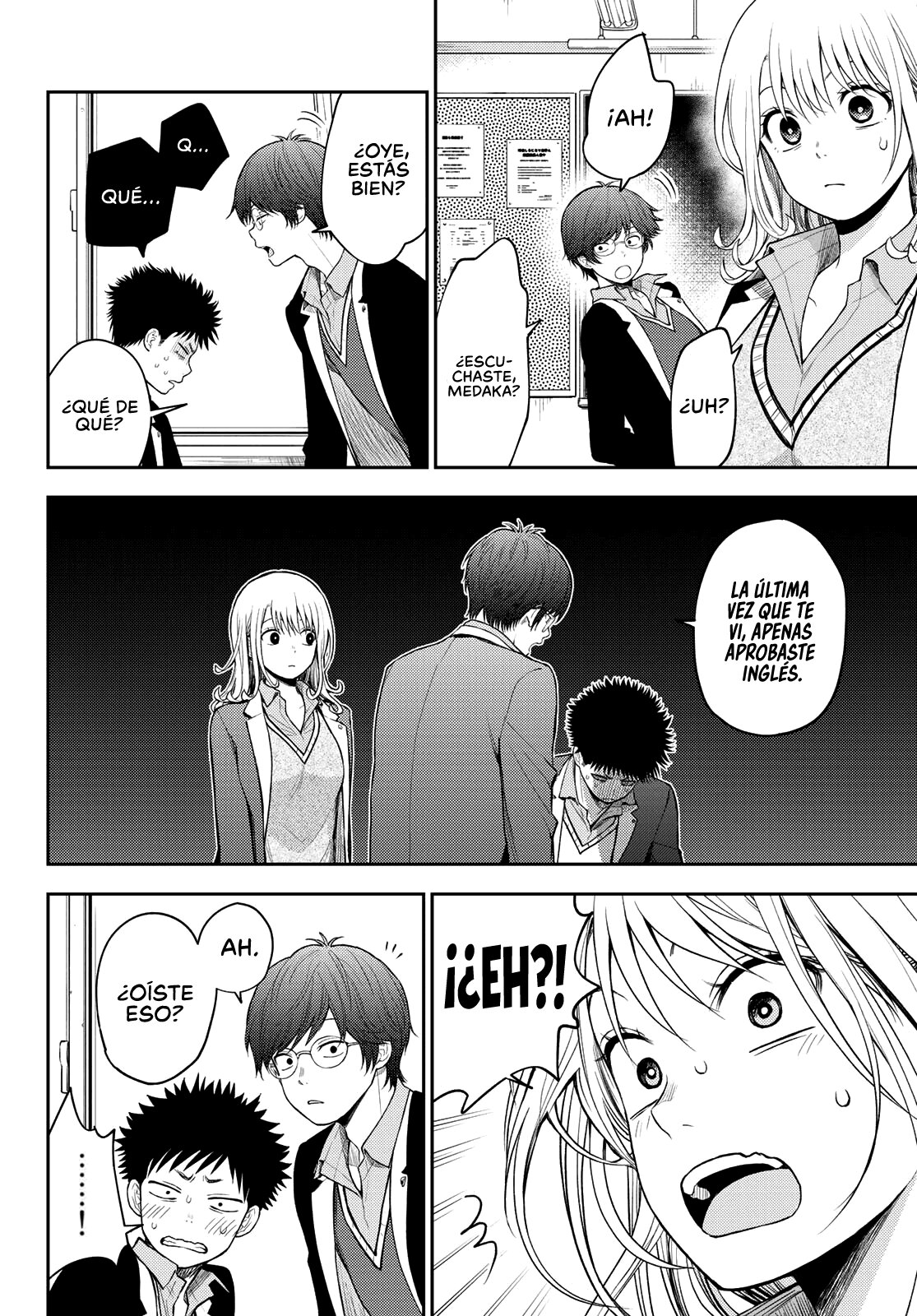 Kuroiwa Medaka Ni Watashi No Kawaii Ga Tsuujinai Capitulo 78: Ese tipo y las malas notas. página 5