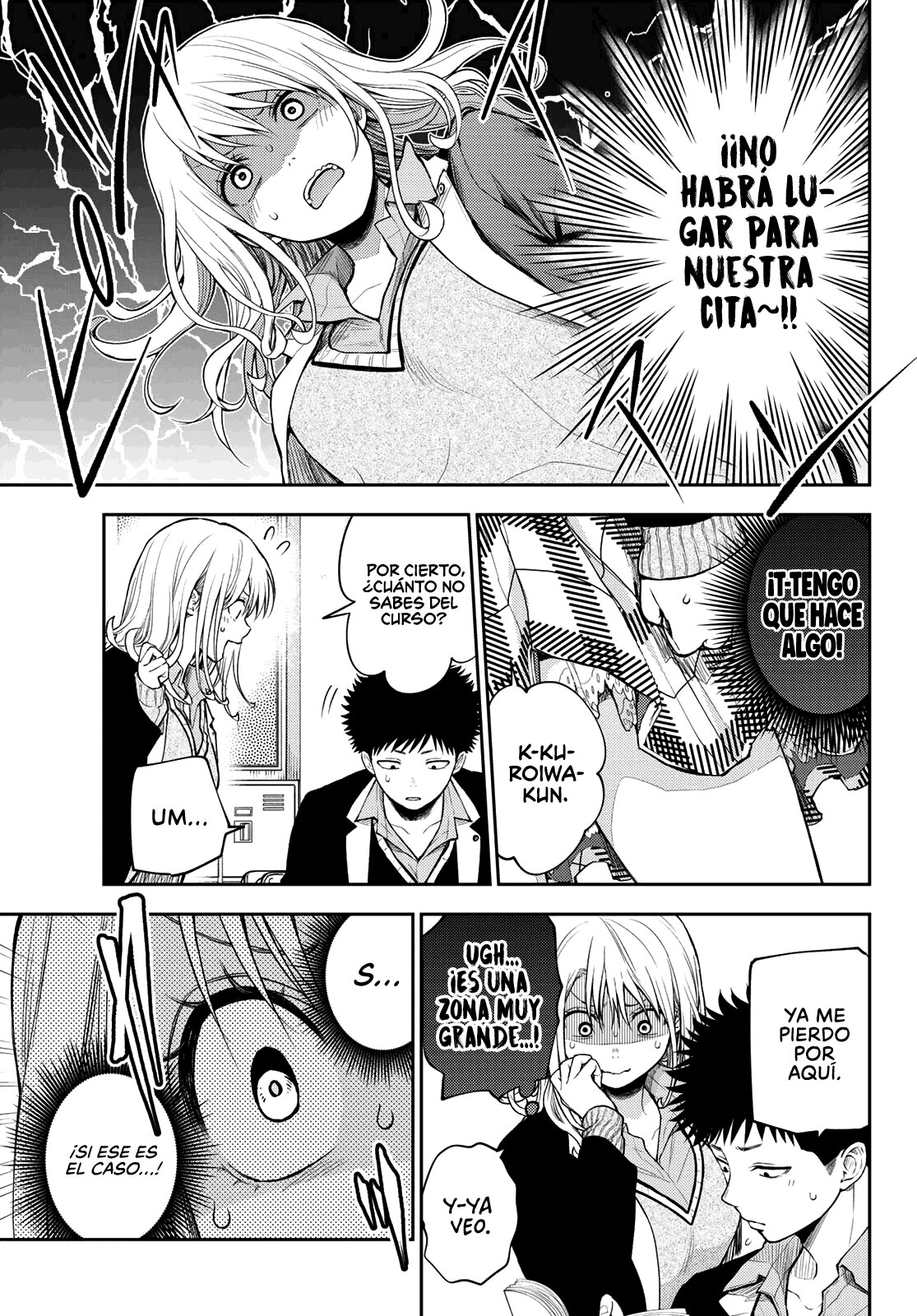 Kuroiwa Medaka Ni Watashi No Kawaii Ga Tsuujinai Capitulo 78: Ese tipo y las malas notas. página 8