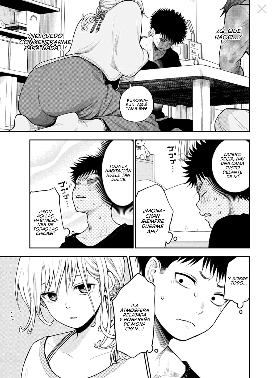 Kuroiwa Medaka Ni Watashi No Kawaii Ga Tsuujinai Capitulo 79: Grupo de estudio con ese tipo. página 10