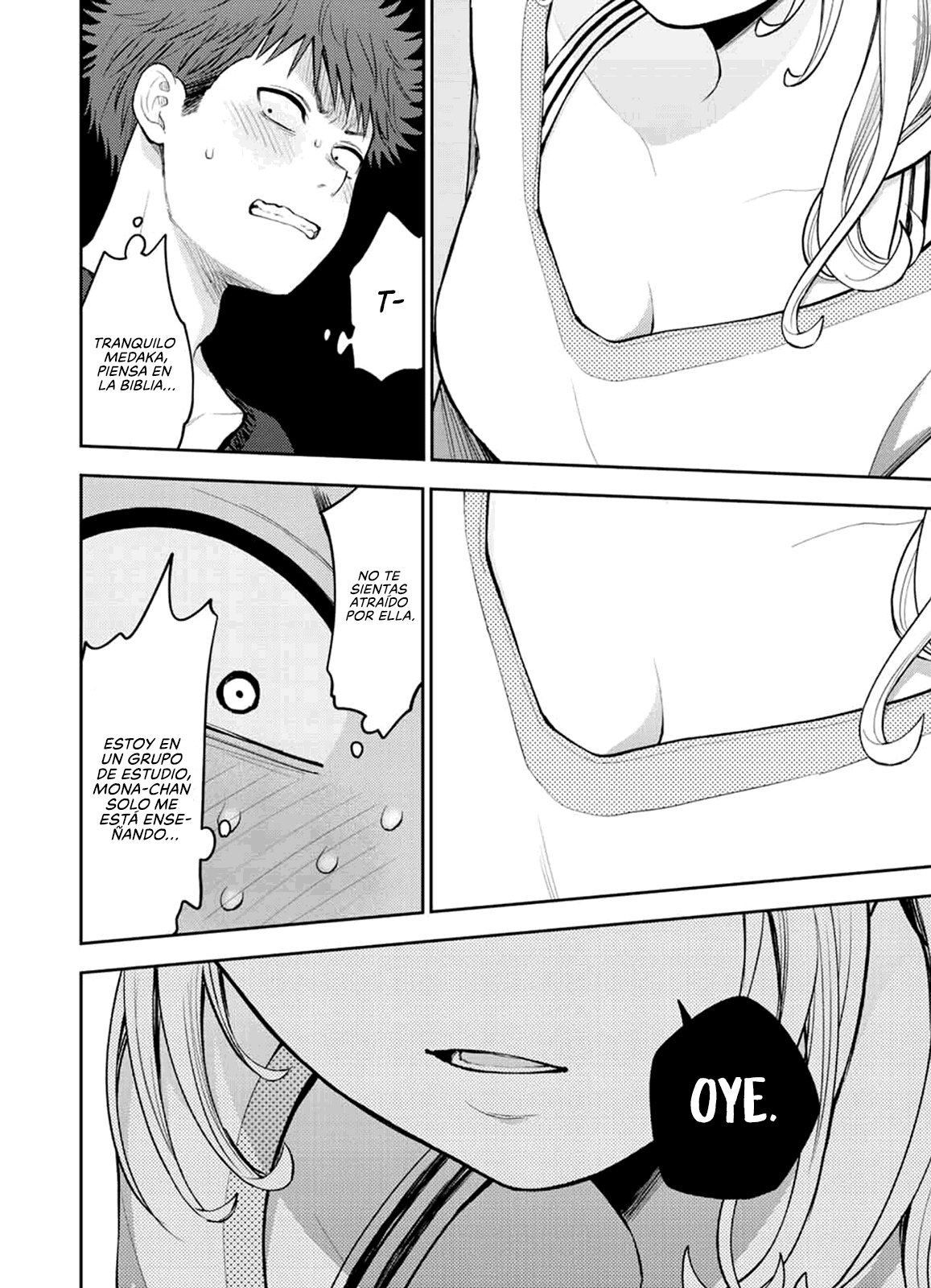 Kuroiwa Medaka Ni Watashi No Kawaii Ga Tsuujinai Capitulo 79: Grupo de estudio con ese tipo. página 13