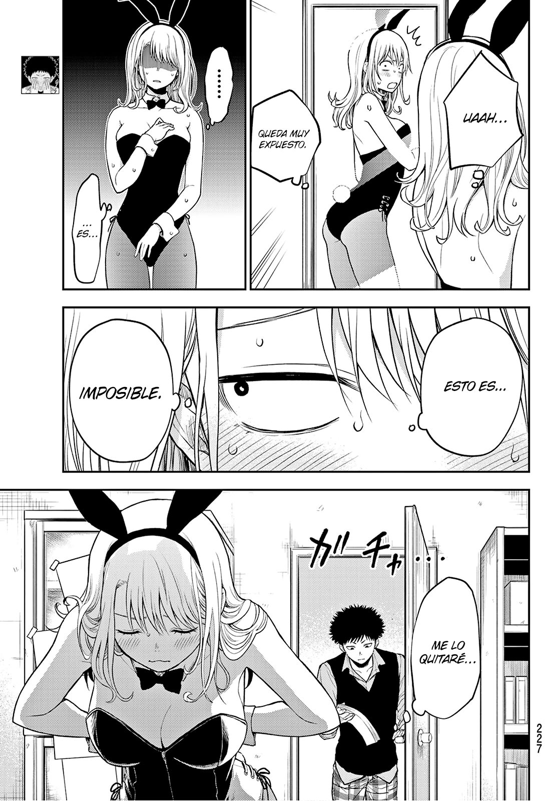 Kuroiwa Medaka Ni Watashi No Kawaii Ga Tsuujinai Capitulo 8: Ese Tipo y El Cosplay. página 10