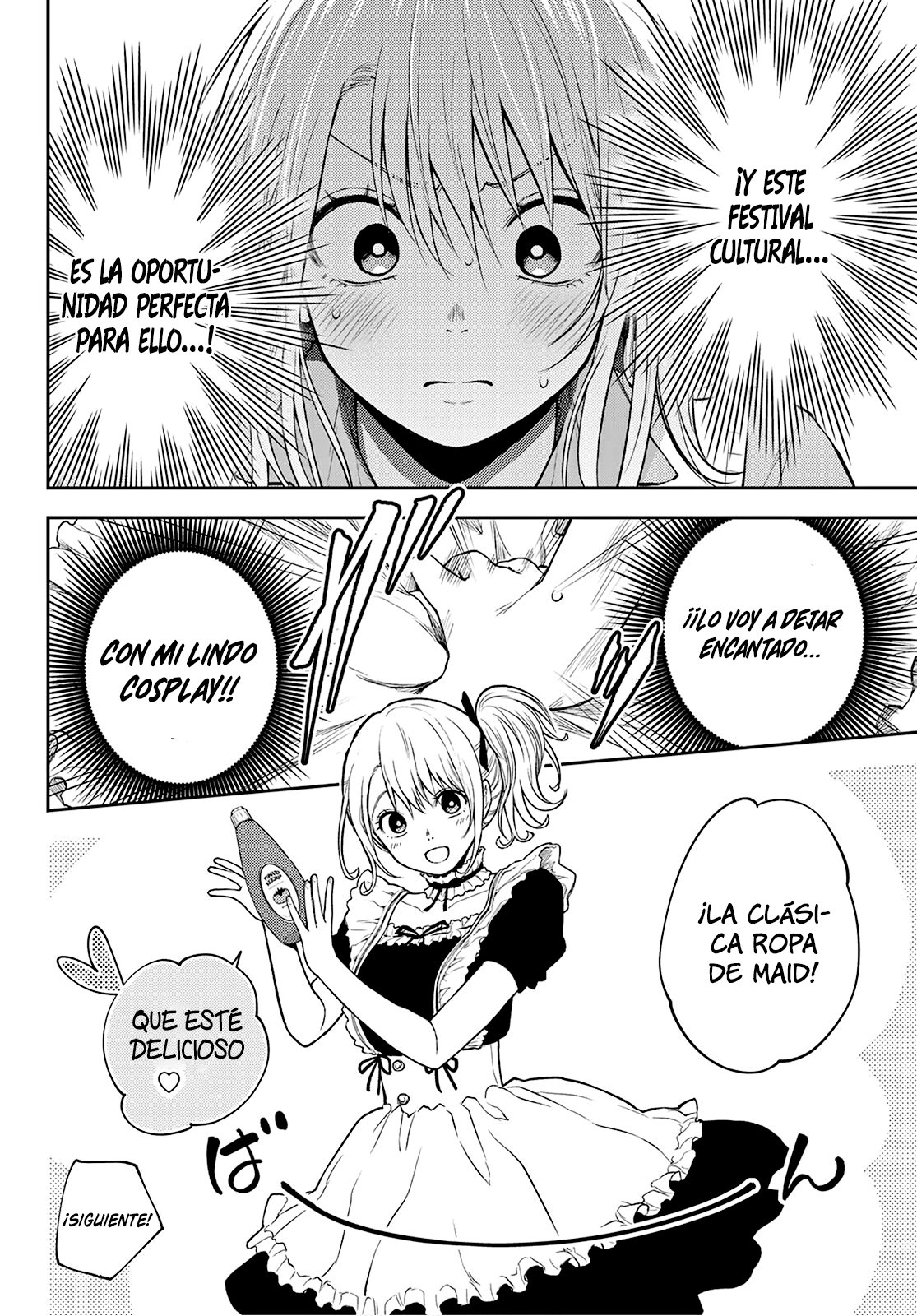 Kuroiwa Medaka Ni Watashi No Kawaii Ga Tsuujinai Capitulo 8: Ese Tipo y El Cosplay. página 7