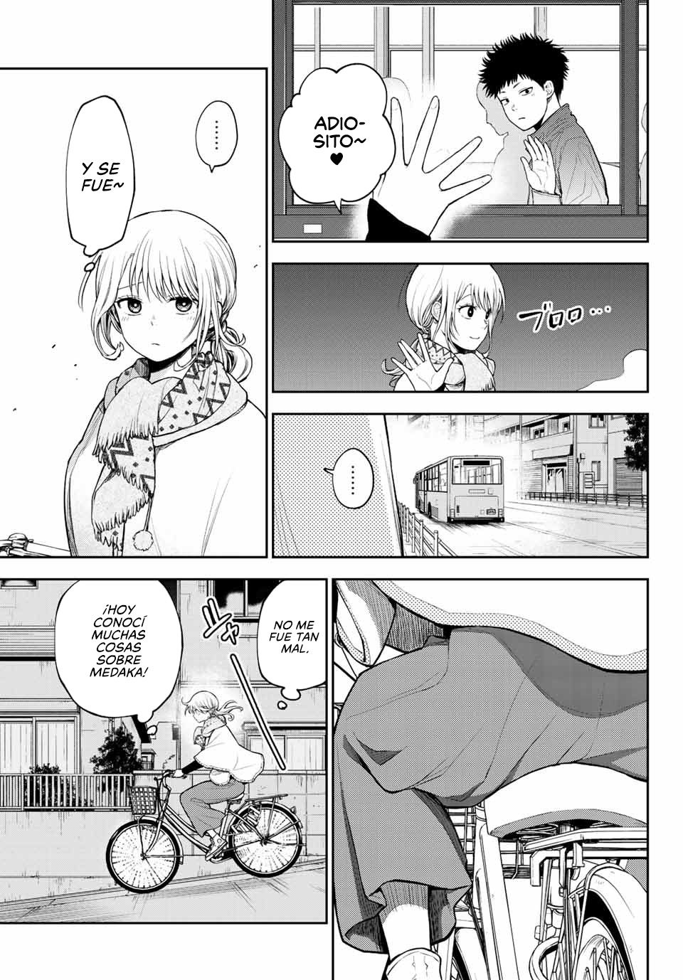 Kuroiwa Medaka Ni Watashi No Kawaii Ga Tsuujinai Capitulo 83: Un desvío con ese tipo. página 15