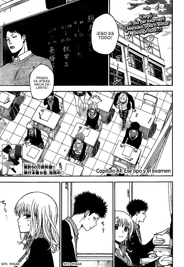 Kuroiwa Medaka Ni Watashi No Kawaii Ga Tsuujinai Capitulo 84: Ese tipo y el examen. página 2