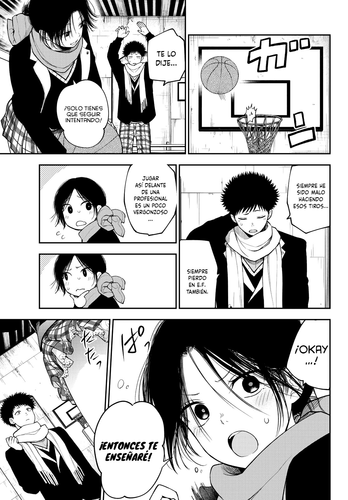 Kuroiwa Medaka Ni Watashi No Kawaii Ga Tsuujinai Capitulo 87: Baloncesto con ese tipo. página 6