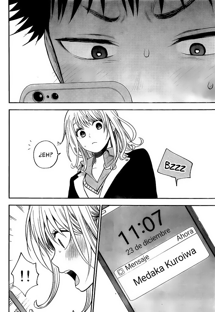 Kuroiwa Medaka Ni Watashi No Kawaii Ga Tsuujinai Capitulo 89: Ese tipo y su compañera de cita. página 13