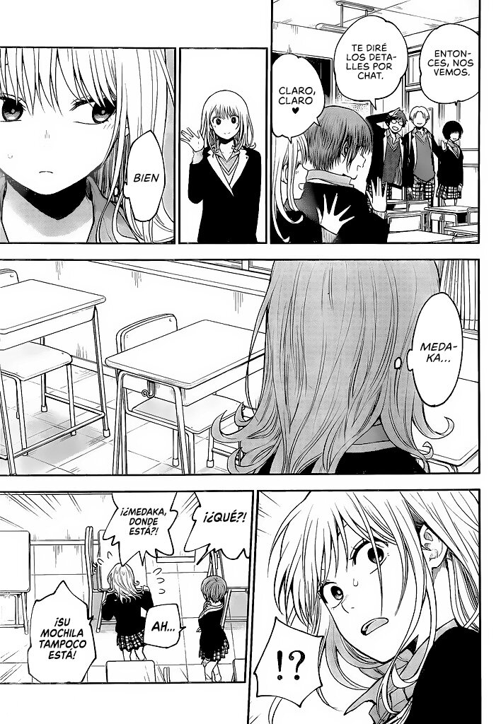 Kuroiwa Medaka Ni Watashi No Kawaii Ga Tsuujinai Capitulo 89: Ese tipo y su compañera de cita. página 8