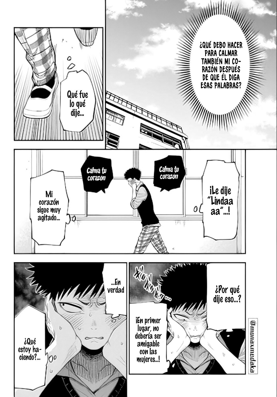 Kuroiwa Medaka Ni Watashi No Kawaii Ga Tsuujinai Capitulo 9: Estrechamente relacionada con ese tipo página 14