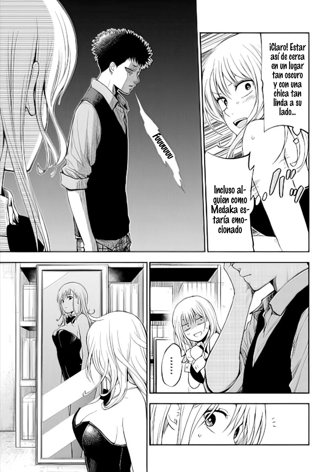 Kuroiwa Medaka Ni Watashi No Kawaii Ga Tsuujinai Capitulo 9: Estrechamente relacionada con ese tipo página 9