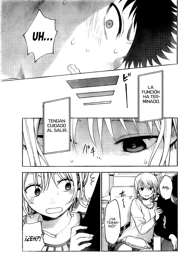 Kuroiwa Medaka Ni Watashi No Kawaii Ga Tsuujinai Capitulo 91: Ese tipo y el horror. página 12