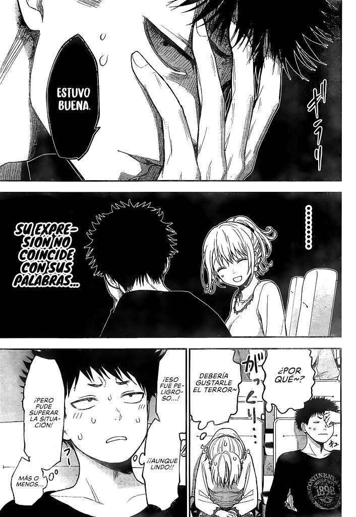 Kuroiwa Medaka Ni Watashi No Kawaii Ga Tsuujinai Capitulo 91: Ese tipo y el horror. página 14