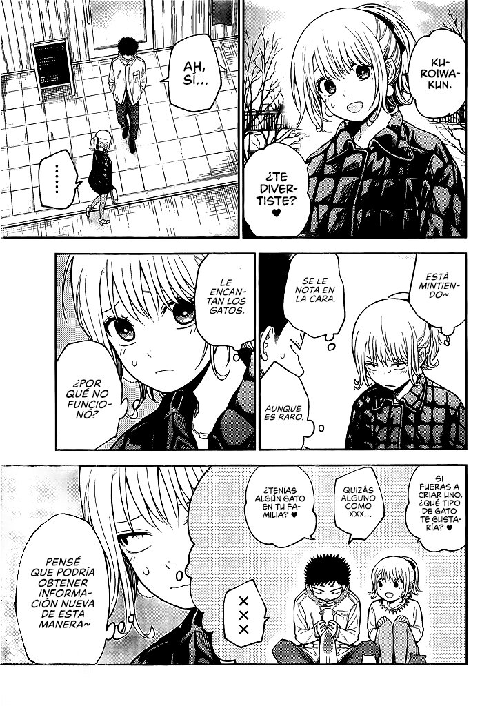 Kuroiwa Medaka Ni Watashi No Kawaii Ga Tsuujinai Capitulo 91: Ese tipo y el horror. página 4