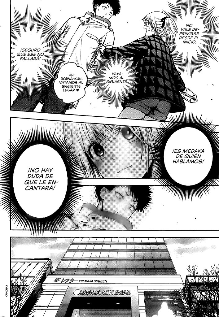 Kuroiwa Medaka Ni Watashi No Kawaii Ga Tsuujinai Capitulo 91: Ese tipo y el horror. página 5