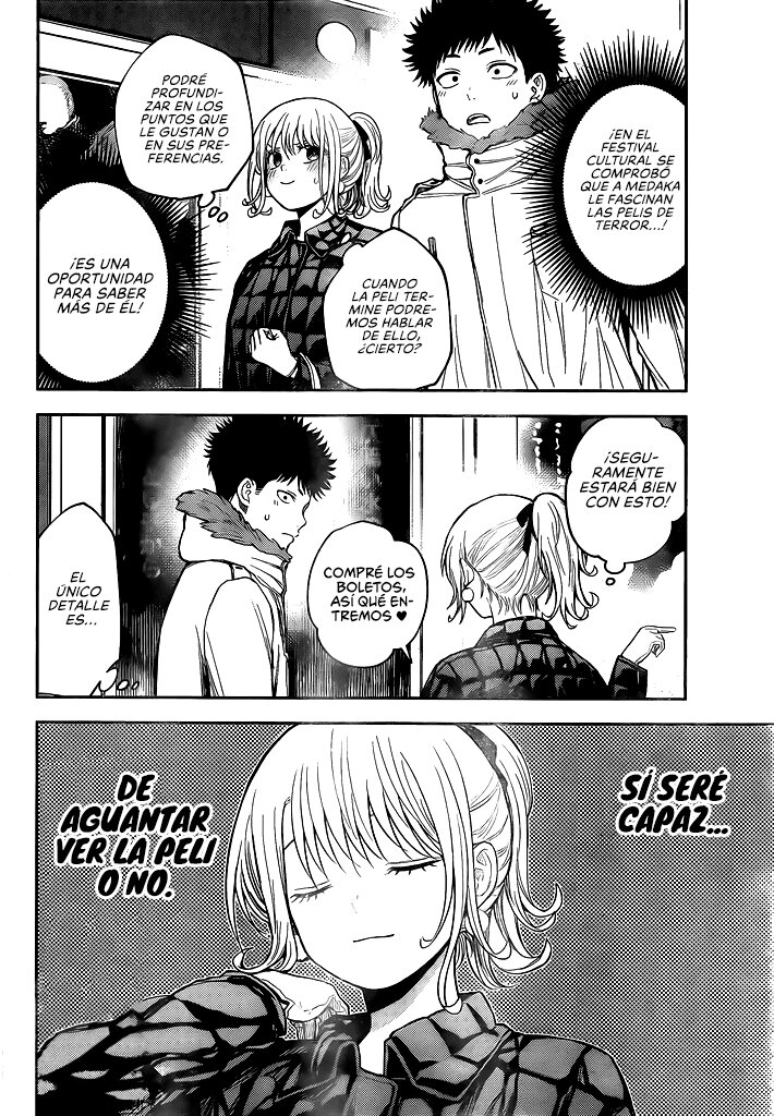 Kuroiwa Medaka Ni Watashi No Kawaii Ga Tsuujinai Capitulo 91: Ese tipo y el horror. página 7