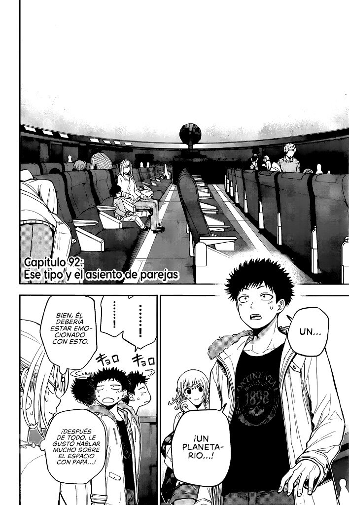 Kuroiwa Medaka Ni Watashi No Kawaii Ga Tsuujinai Capitulo 92: Ese tipo y el asiento de parejas. página 3