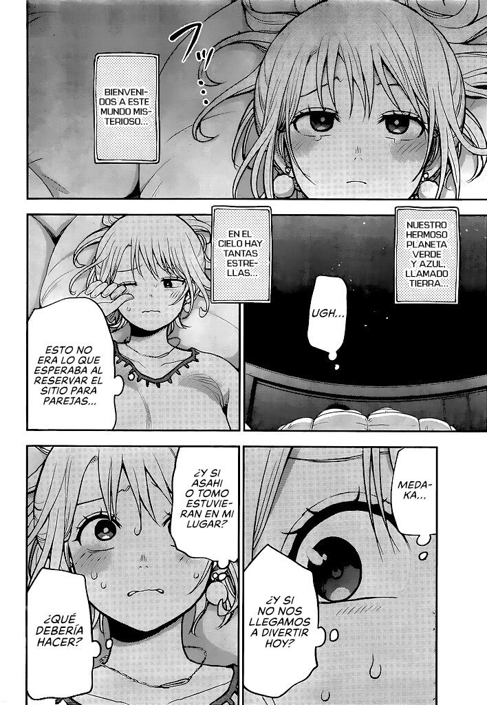Kuroiwa Medaka Ni Watashi No Kawaii Ga Tsuujinai Capitulo 92: Ese tipo y el asiento de parejas. página 7