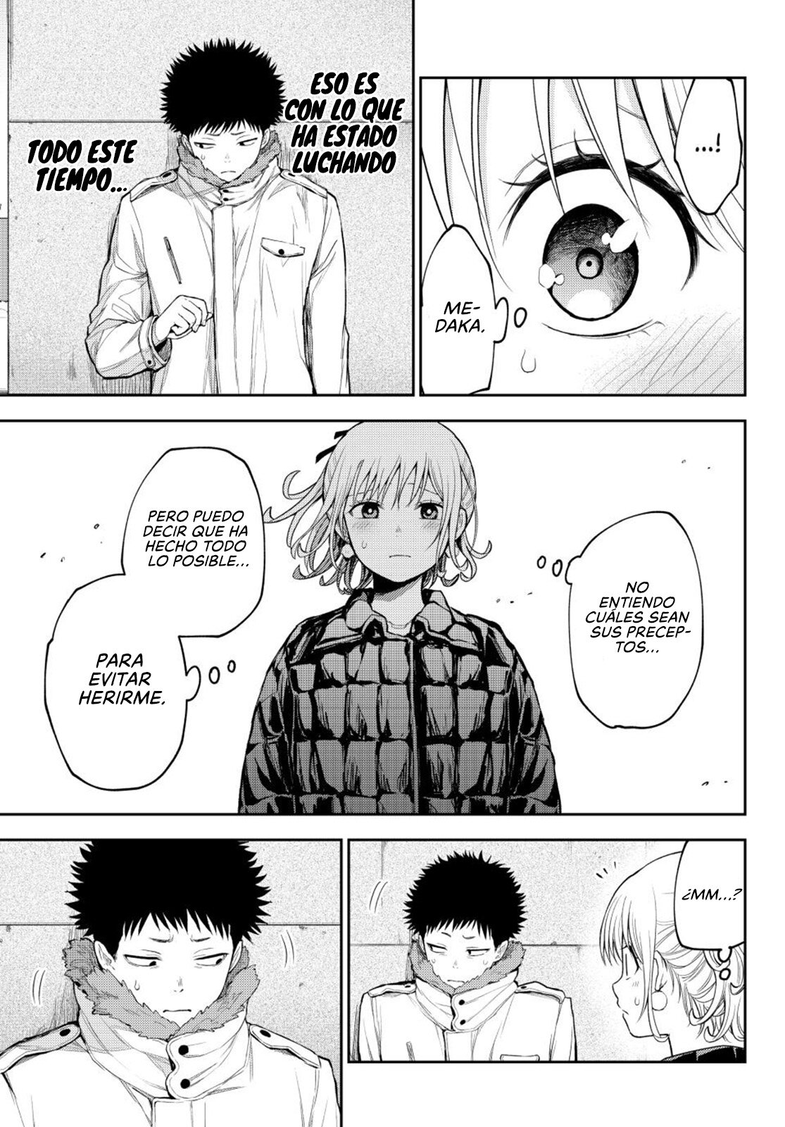 Kuroiwa Medaka Ni Watashi No Kawaii Ga Tsuujinai Capitulo 93: Ese tipo y la razón. página 10
