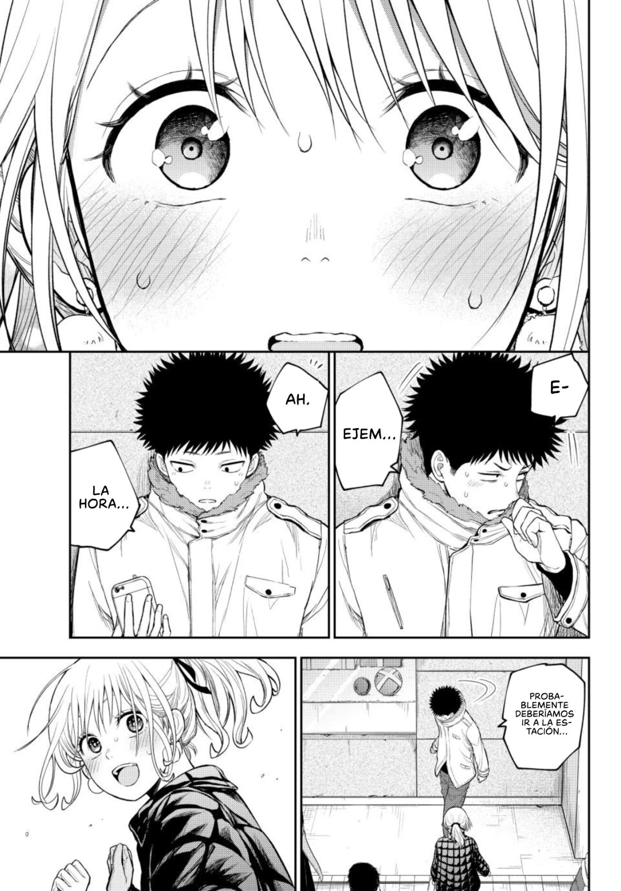 Kuroiwa Medaka Ni Watashi No Kawaii Ga Tsuujinai Capitulo 93: Ese tipo y la razón. página 14