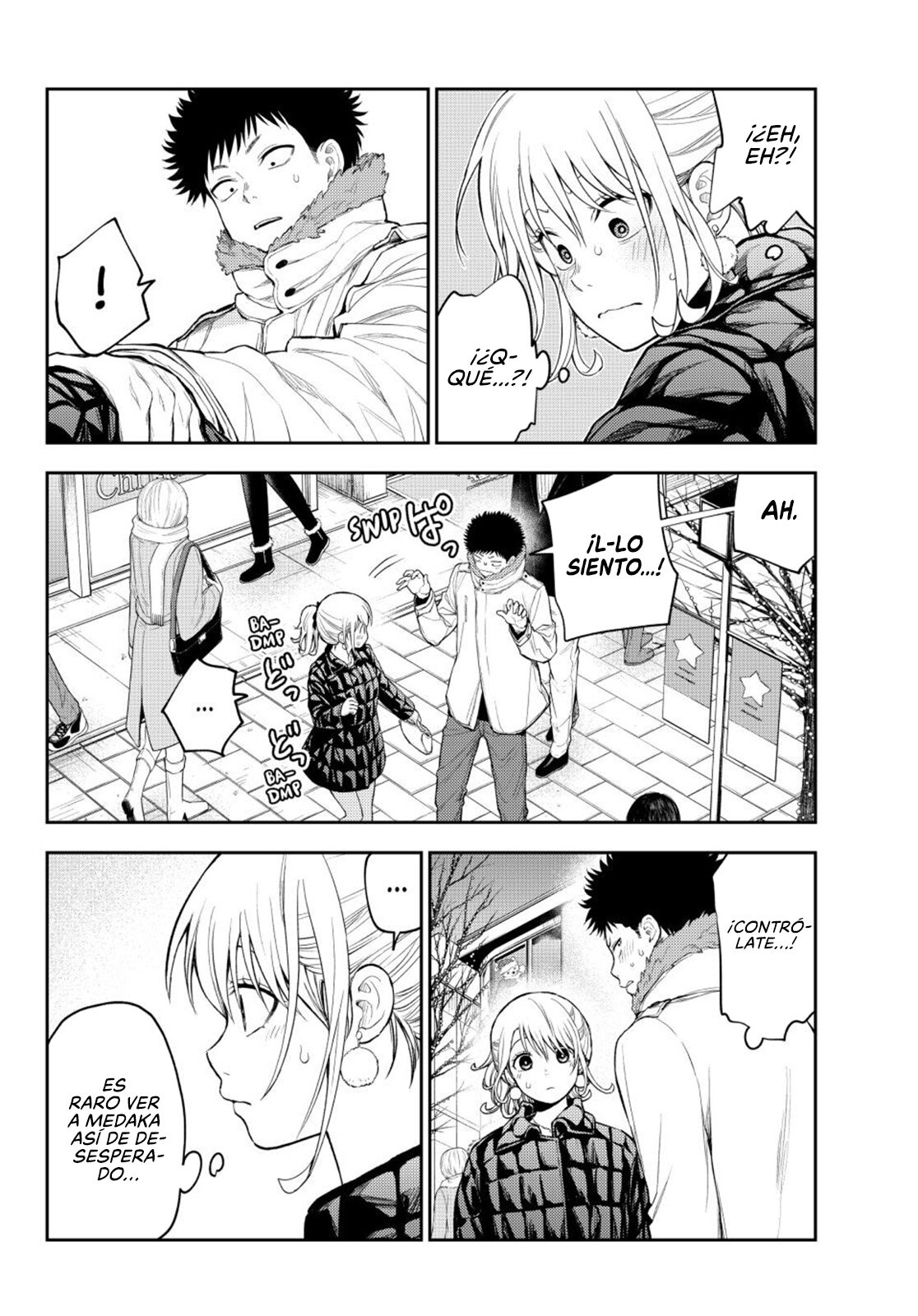 Kuroiwa Medaka Ni Watashi No Kawaii Ga Tsuujinai Capitulo 93: Ese tipo y la razón. página 3