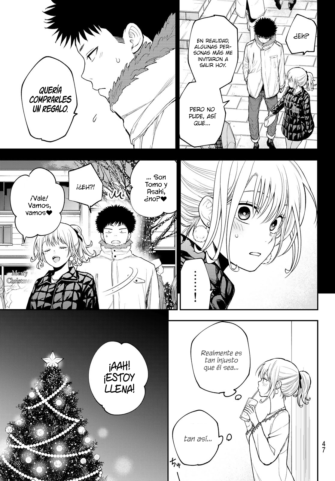 Kuroiwa Medaka Ni Watashi No Kawaii Ga Tsuujinai Capitulo 94: Ese tipo y la fiesta de navidad. página 12