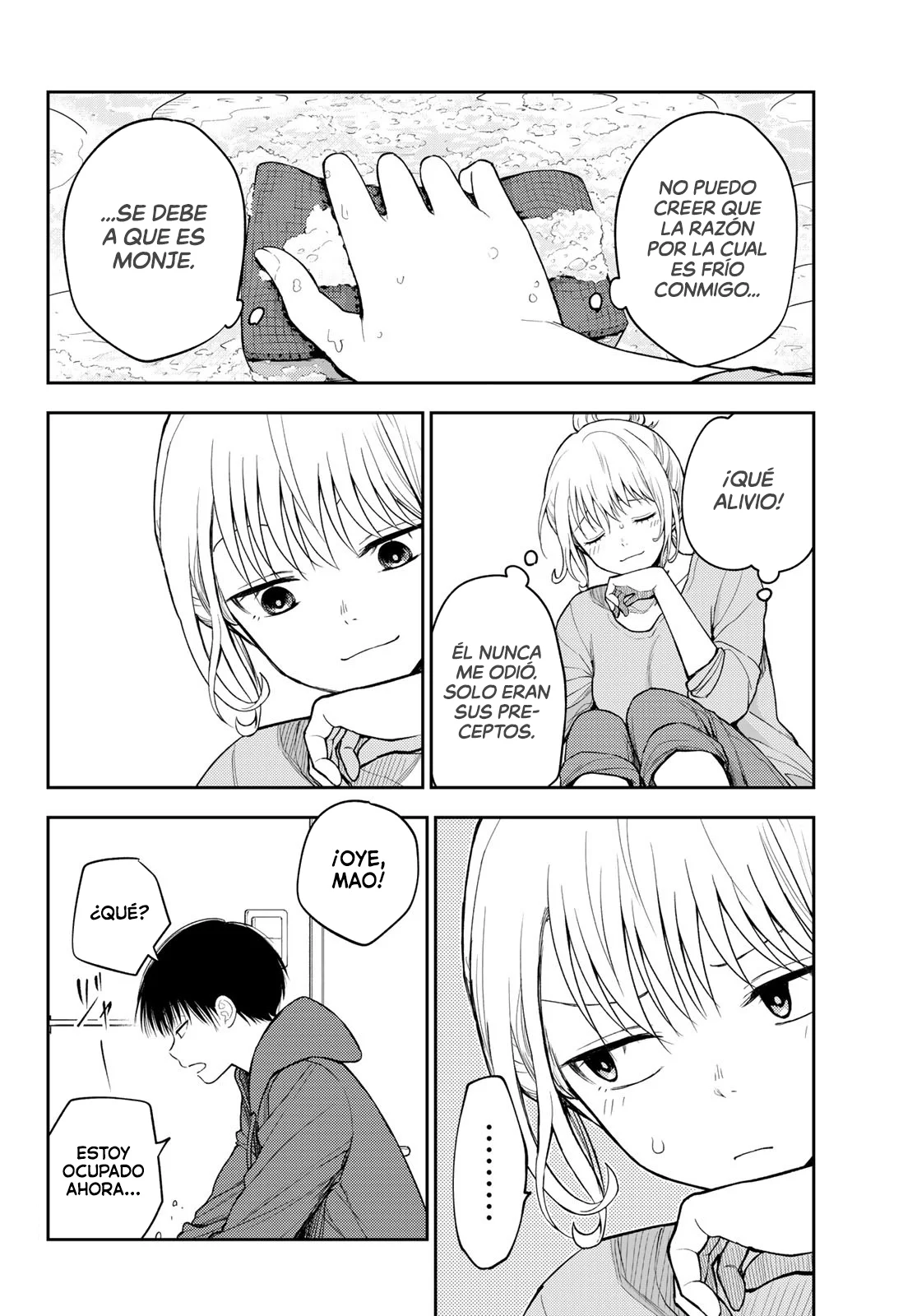 Kuroiwa Medaka Ni Watashi No Kawaii Ga Tsuujinai Capitulo 95: ESA CHICA Y LOS PRECEPTOS. página 9