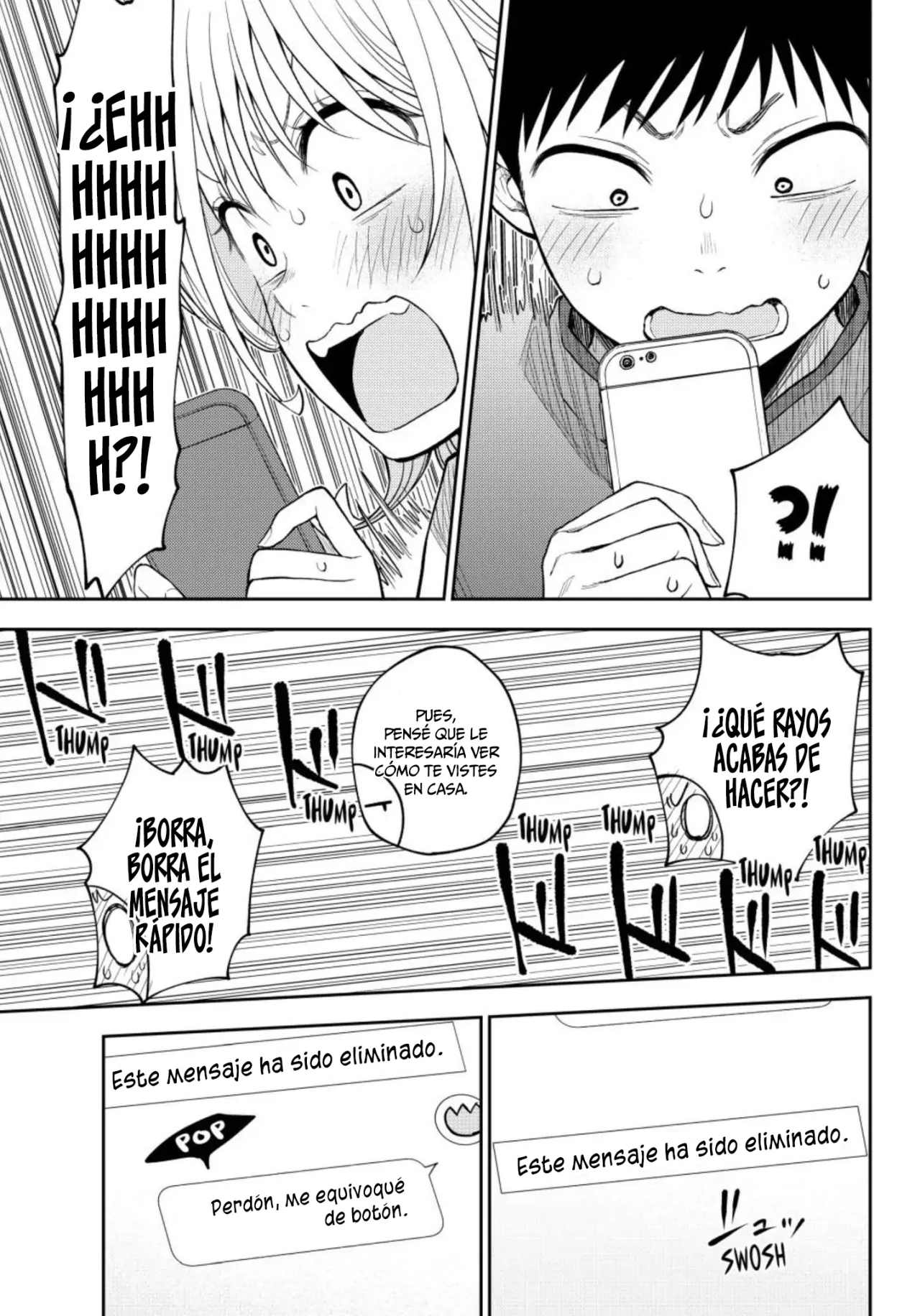 Kuroiwa Medaka Ni Watashi No Kawaii Ga Tsuujinai Capitulo 97: Ese tipo y el mensaje página 14