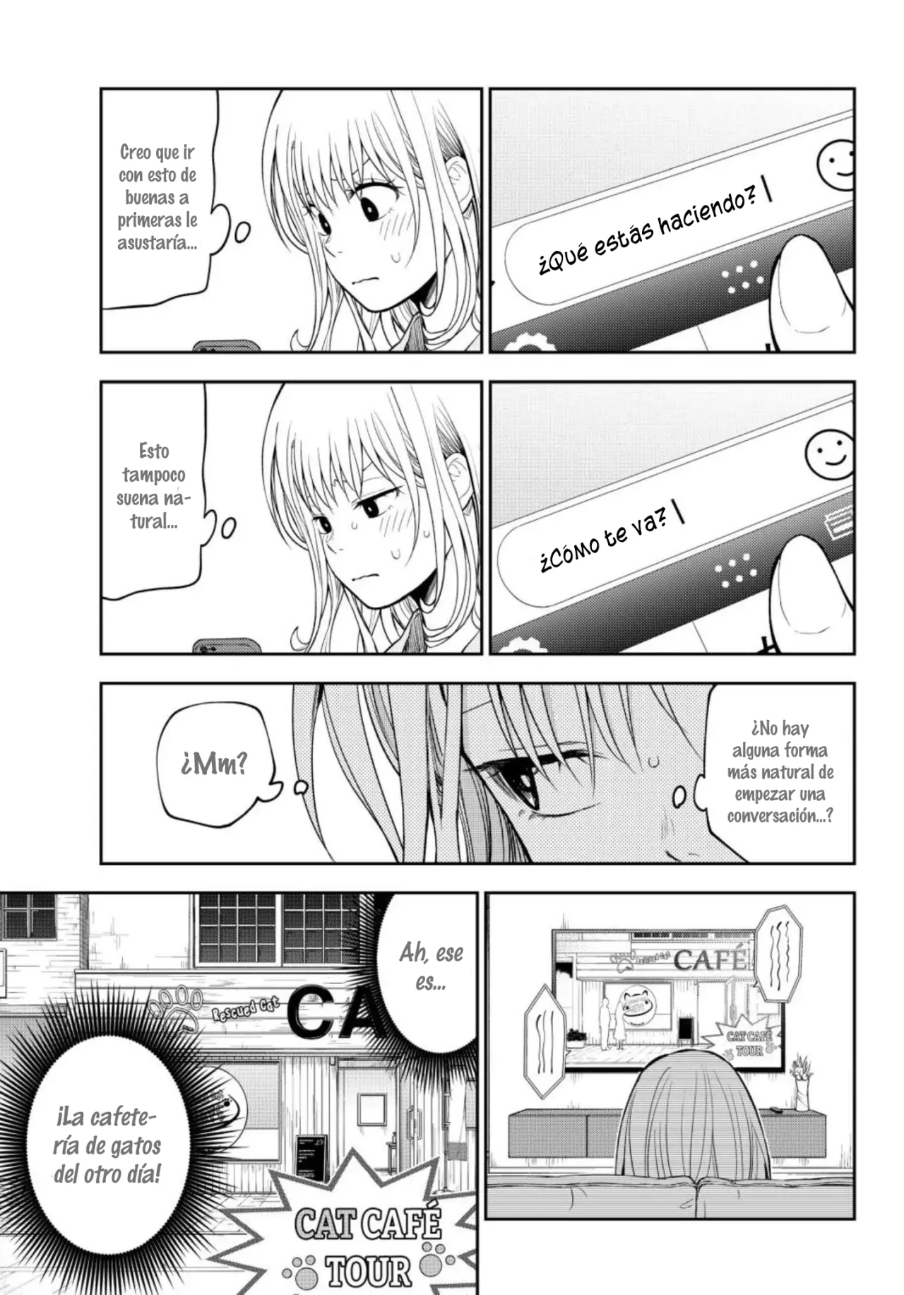 Kuroiwa Medaka Ni Watashi No Kawaii Ga Tsuujinai Capitulo 97: Ese tipo y el mensaje página 4