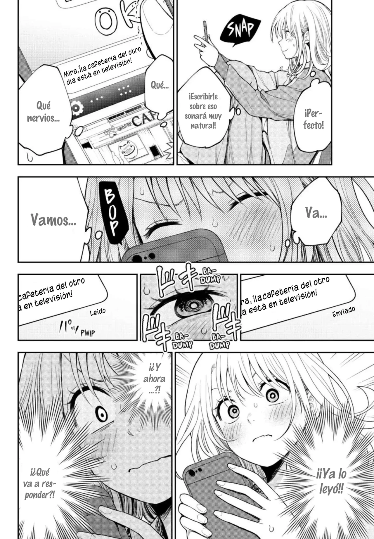 Kuroiwa Medaka Ni Watashi No Kawaii Ga Tsuujinai Capitulo 97: Ese tipo y el mensaje página 5