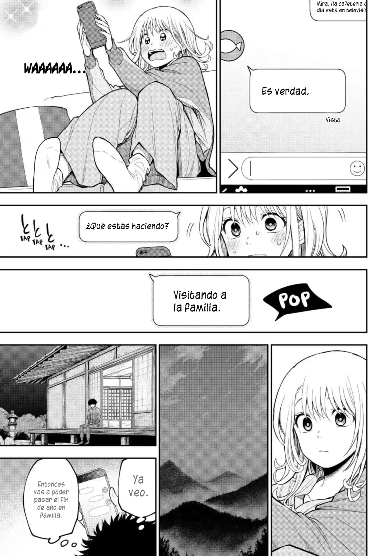 Kuroiwa Medaka Ni Watashi No Kawaii Ga Tsuujinai Capitulo 97: Ese tipo y el mensaje página 6