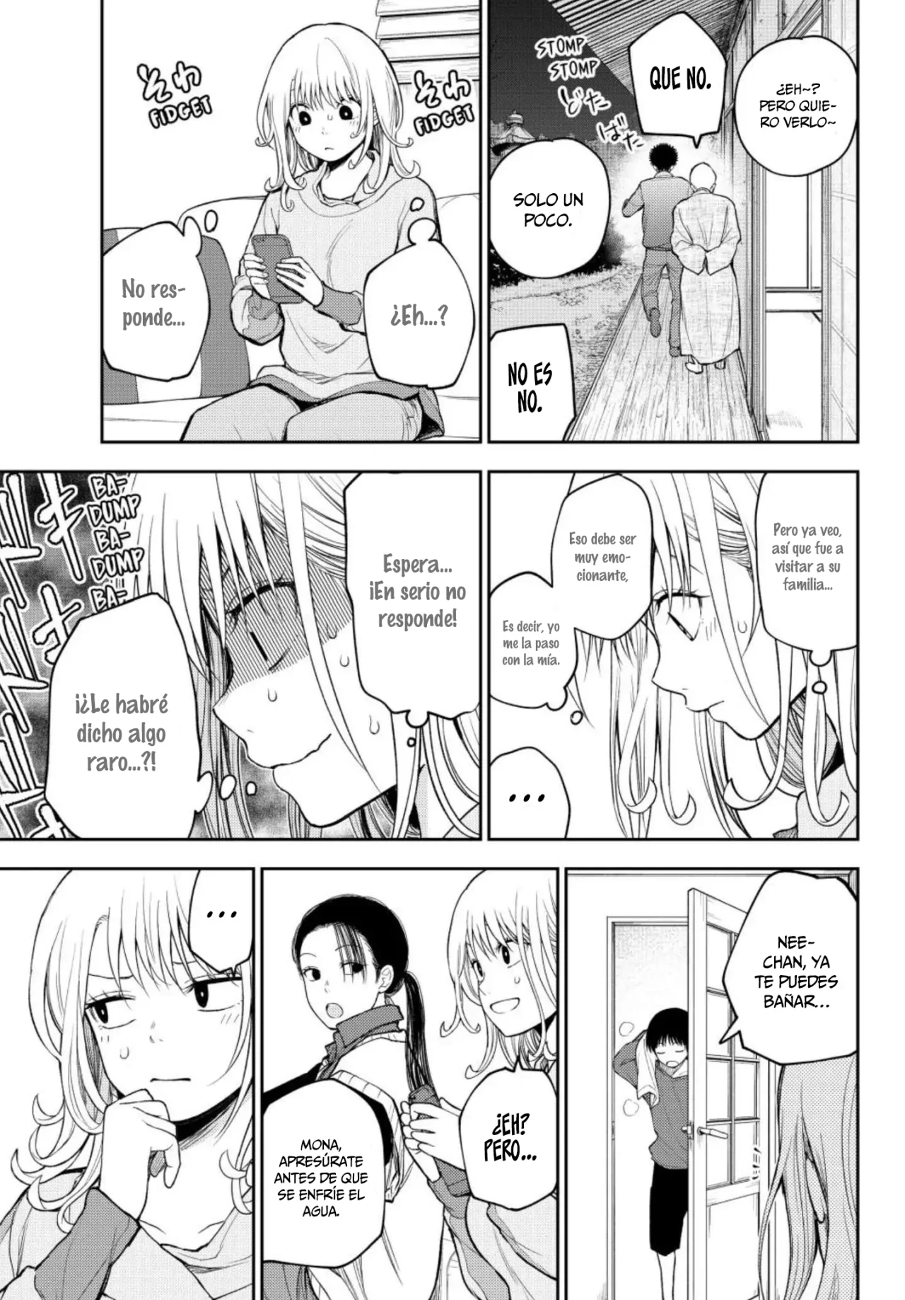 Kuroiwa Medaka Ni Watashi No Kawaii Ga Tsuujinai Capitulo 97: Ese tipo y el mensaje página 8