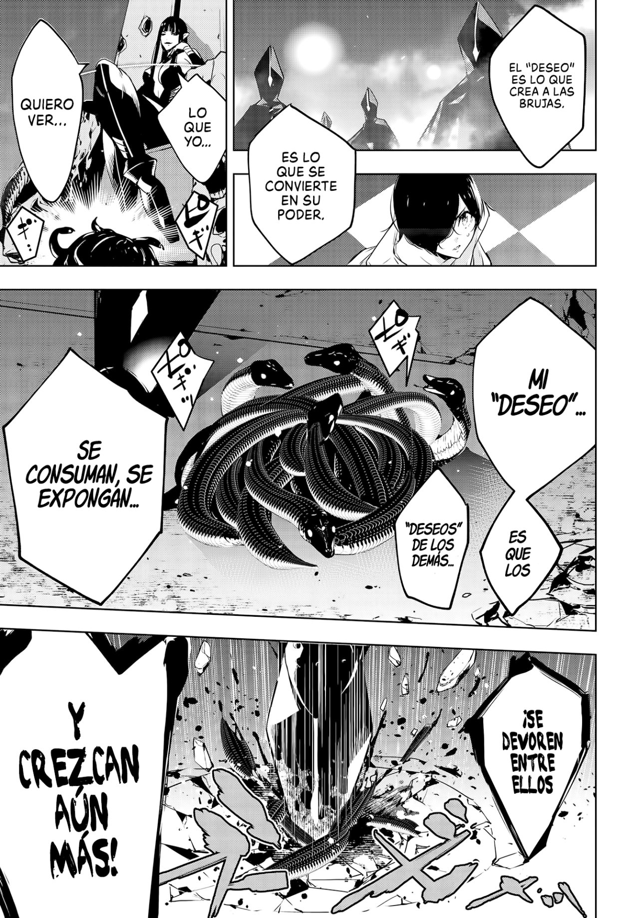 Majo Taisen - The War of Greedy Witches Capitulo 1: El baño de sangre de las mil noches página 30