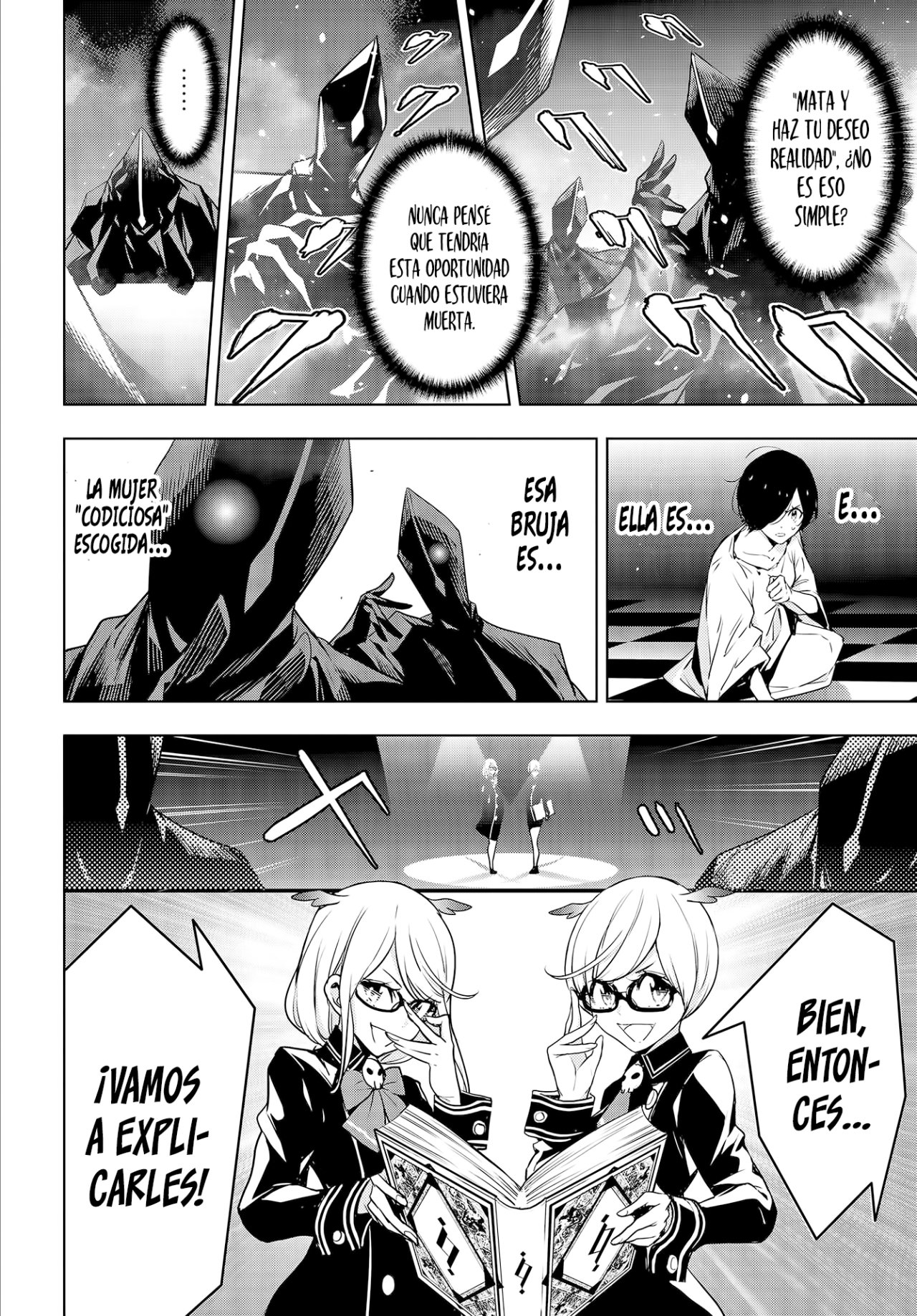 Majo Taisen - The War of Greedy Witches Capitulo 1: El baño de sangre de las mil noches página 33